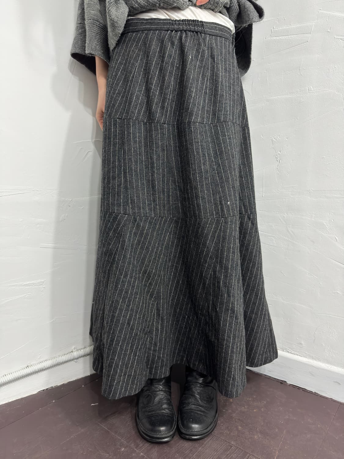 stripe long skirt 상품이미지4