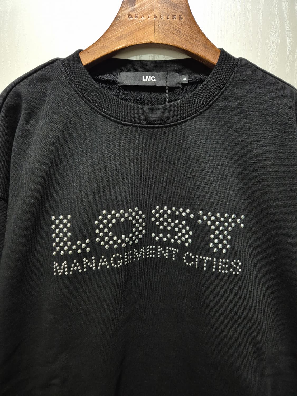 LMC 로스트 맨투맨 블랙 상품이미지3