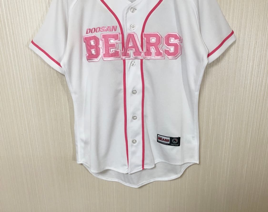 KBO 두산베어스 핑크유니폼/져지 90 #52 김재호 상품이미지3