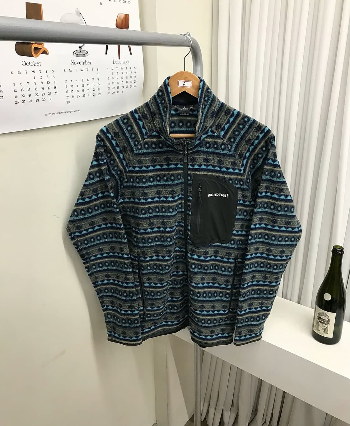 몽벨 페어아일 노르딕 패턴 후리스 자켓 상품이미지1