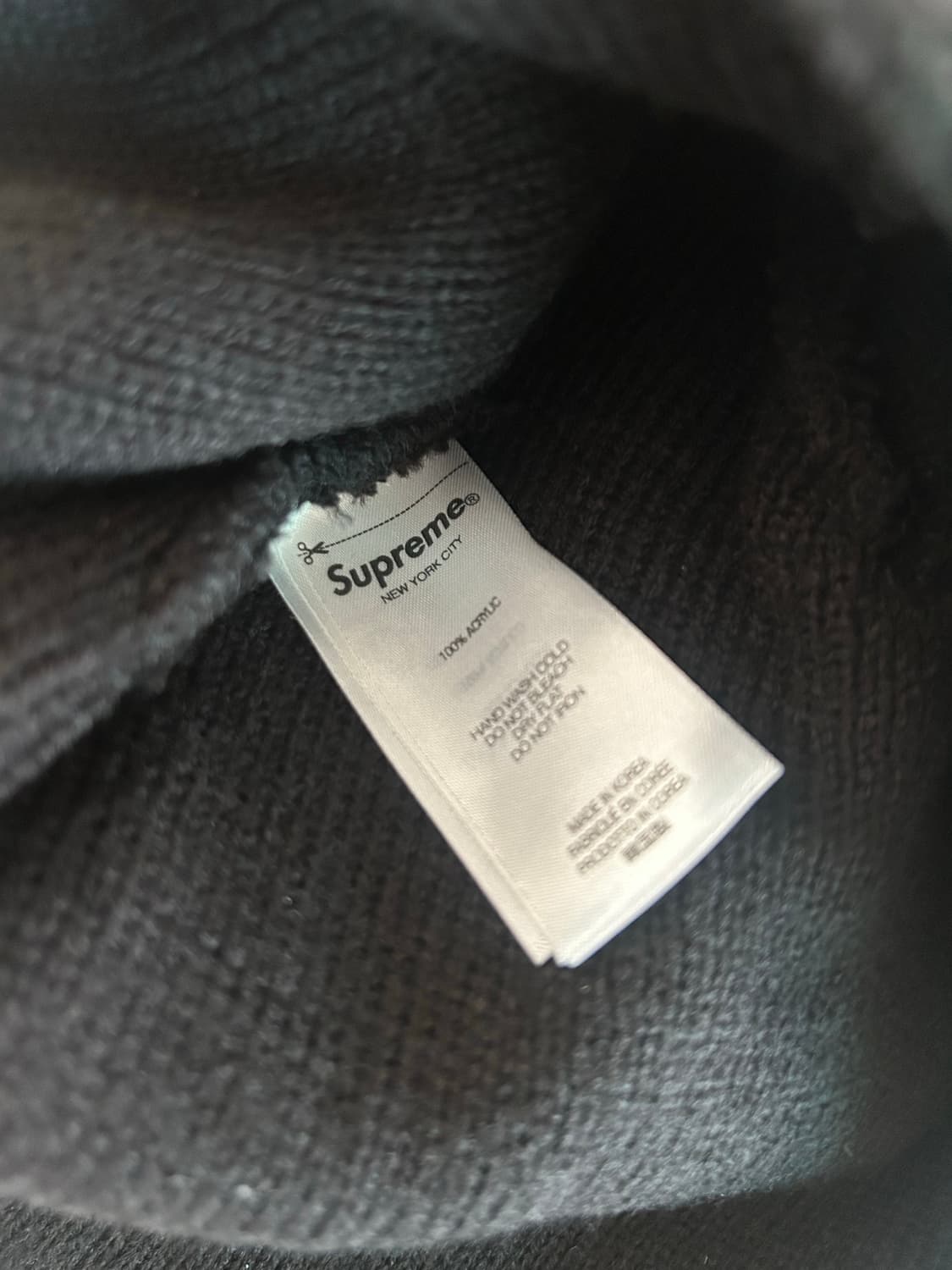 슈프림 이어플랩 비니 블랙 상품이미지4