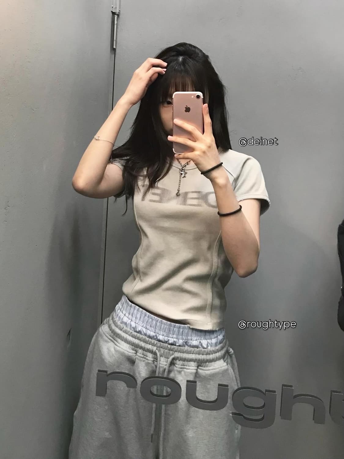 다이닛 크롭티 상품이미지2