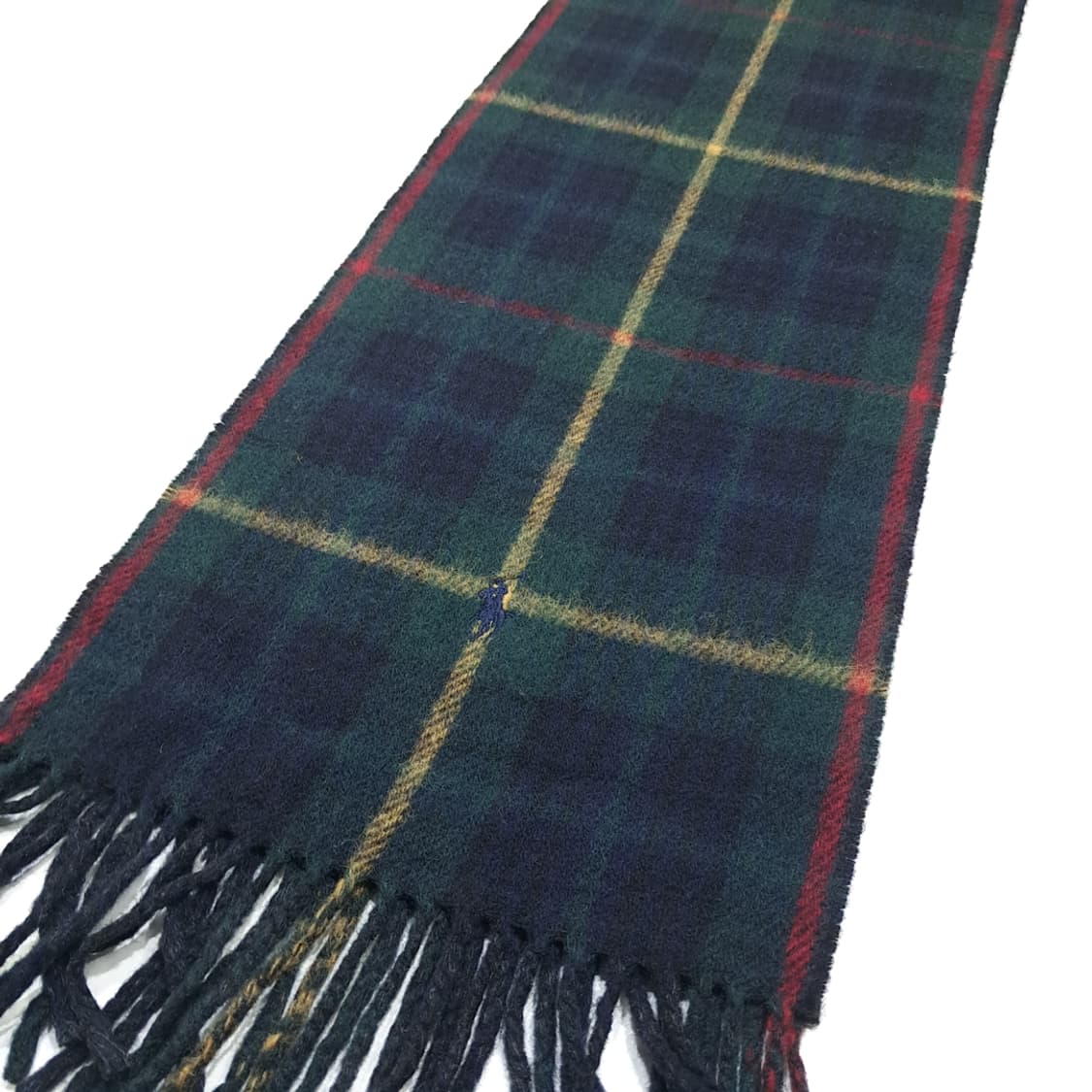 MX418 [Made in Italy] 폴로 랄프로렌 블랙워치 타탄 & 상품이미지4