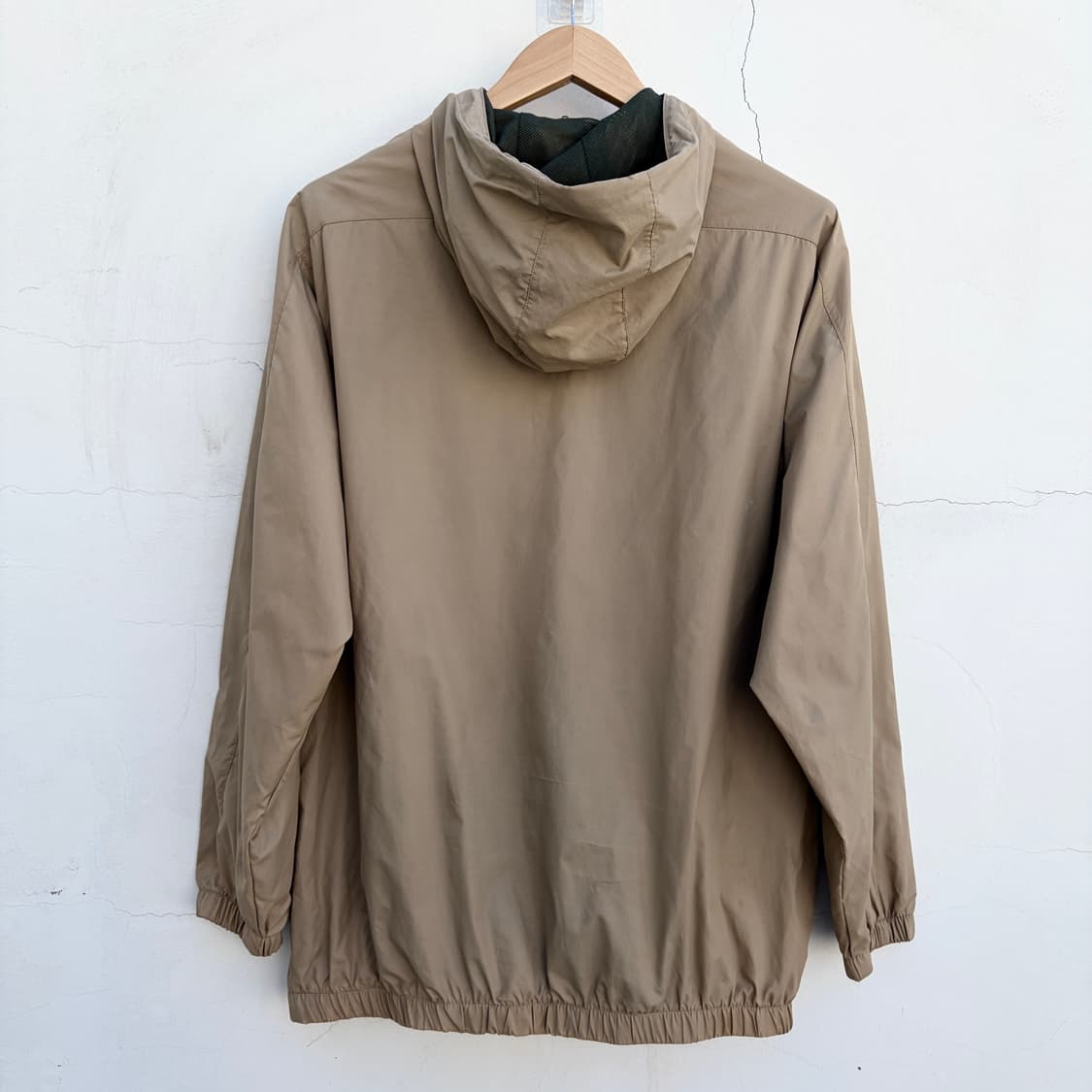 XL)00s 나이키 고프코어 미니 스우시 후드 바람막이 자켓 상품이미지3