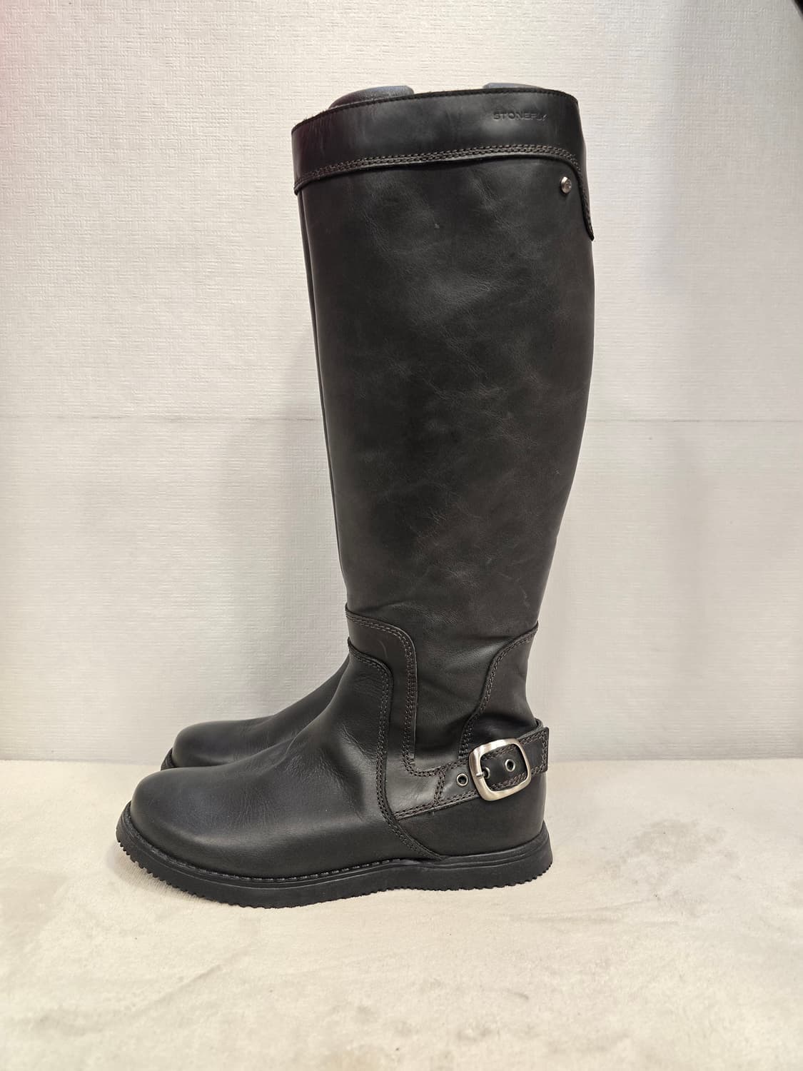 스톤플라이 STONEFLY 블랙 롱 부츠 225 상품이미지1