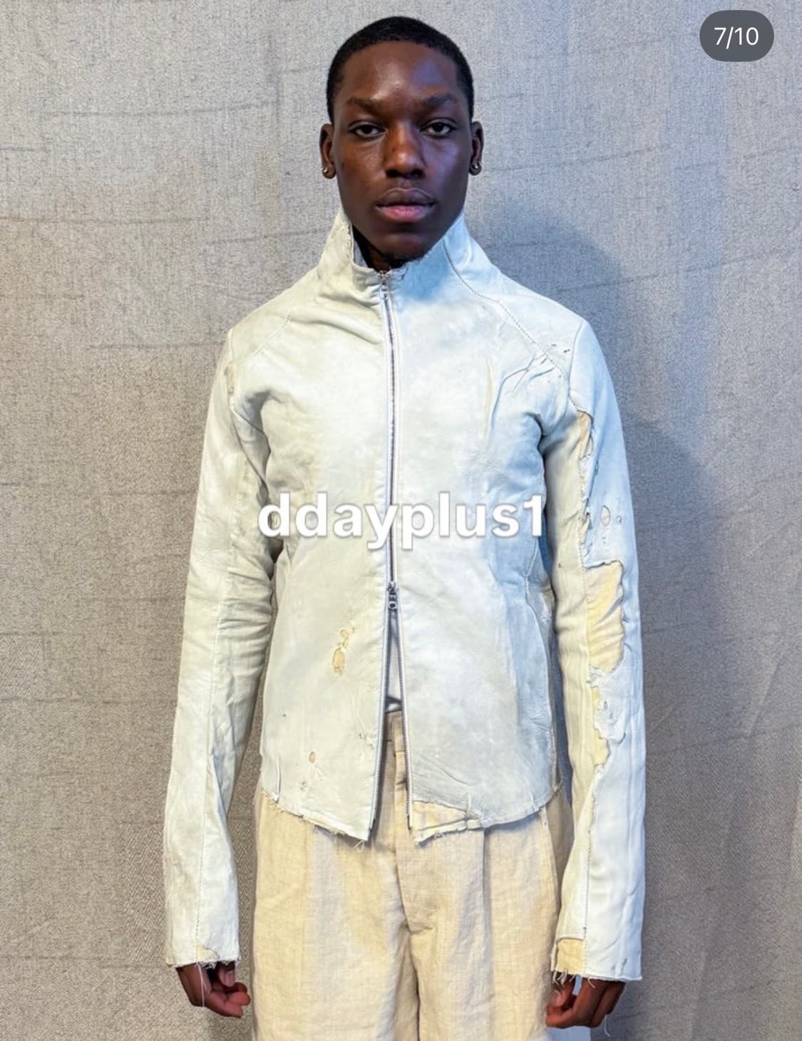 잠바렛 - 24SS 문스타 레더 아크 자켓 상품이미지7