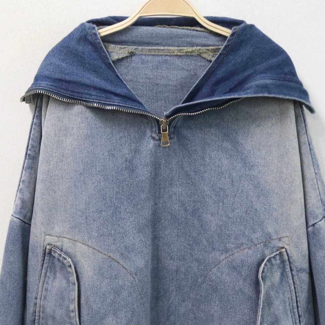 데님 세일러넥 아노락 66885 상품이미지3