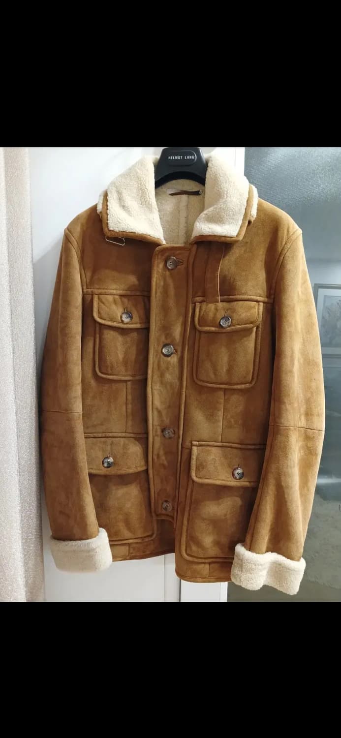 YSL rive gauche SHEARLING FUR COAT 상품이미지2