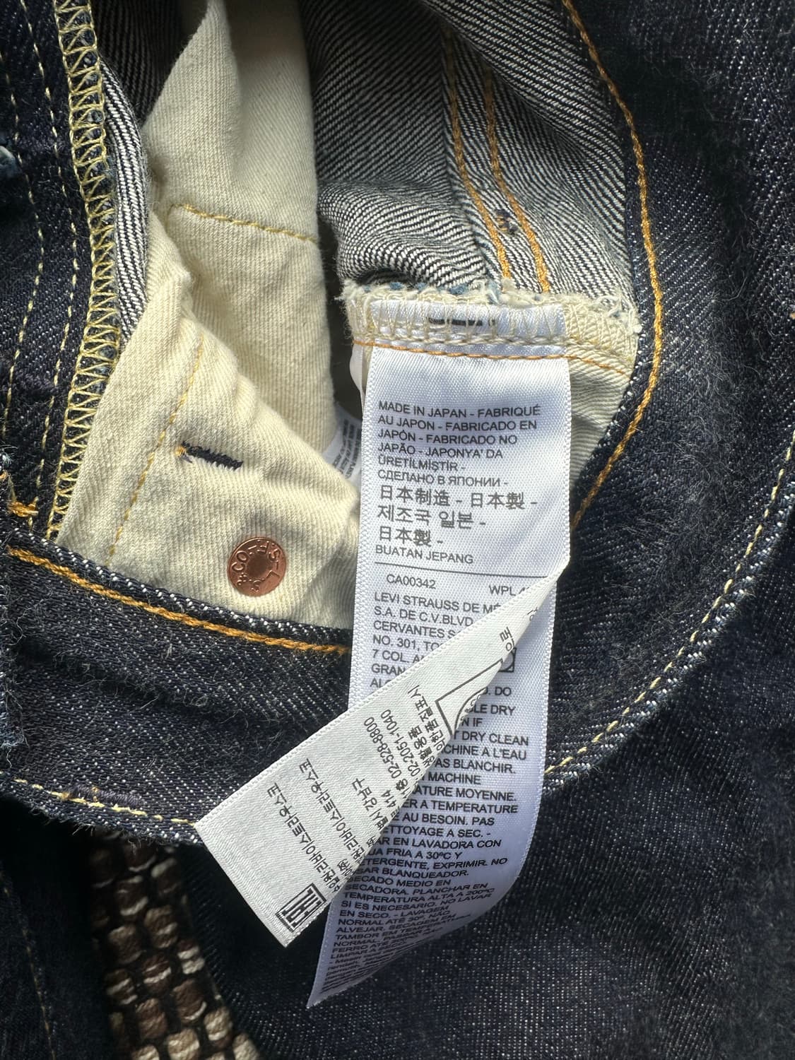 리바이스 lvc 50155-0079 인디고 데님 32x32 상품이미지4