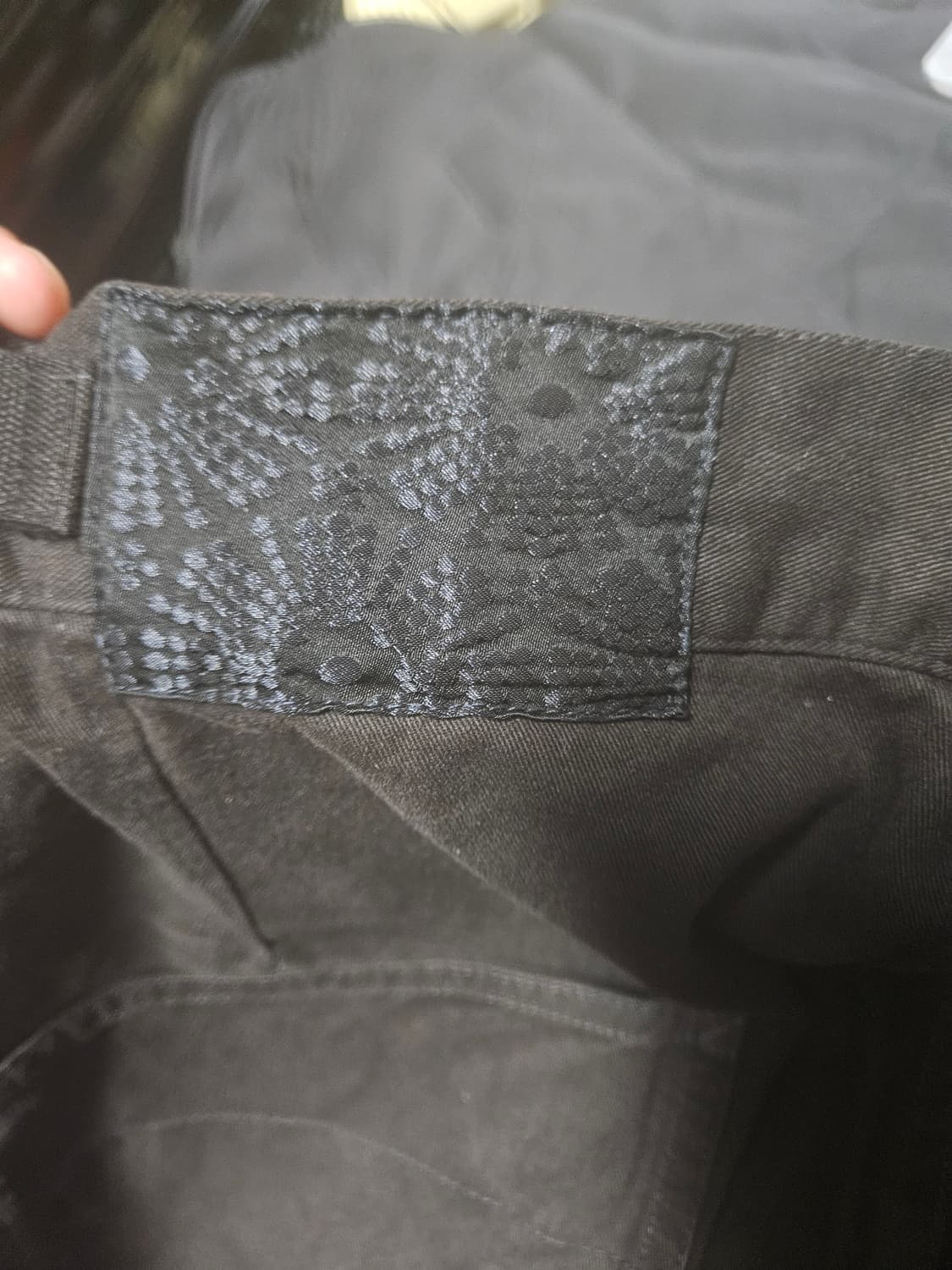 [2]폴리테루 1011 리벳 고시마 빈티지 차콜(징시마) 상품이미지3