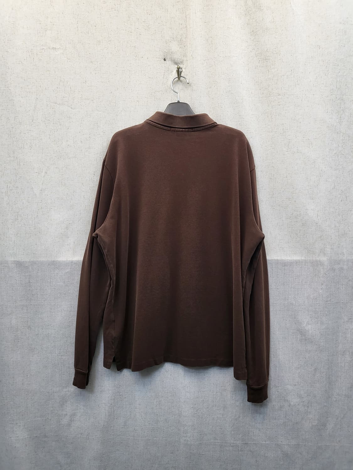 폴로 랄프로렌 브라운 긴팔 폴로티 상품이미지2