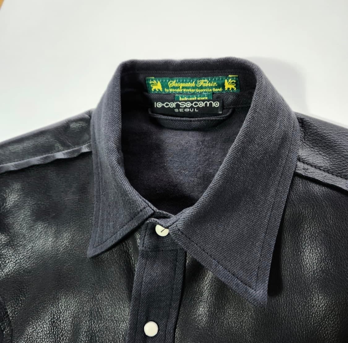 사스콰치 패브릭스 웨스턴 레더 셔츠  상품이미지4