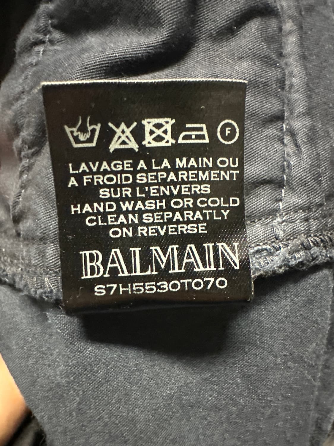 발망 카고 지퍼 디테일 팬츠 상품이미지6