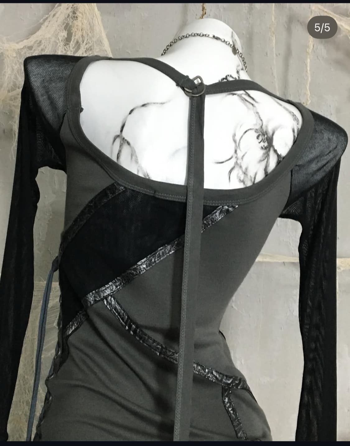 Selvage  Eyelet detail one-piece  상품이미지5