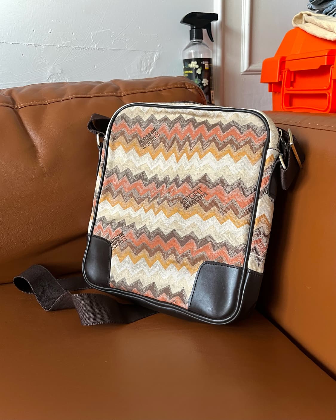 2000s MISSONI Sport-Line Old Crosg Bag 상품이미지6