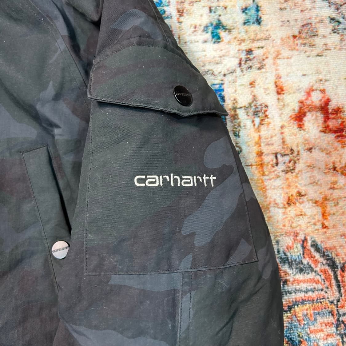 [2XL] 칼하트 카모패턴 야상패딩  상품이미지3