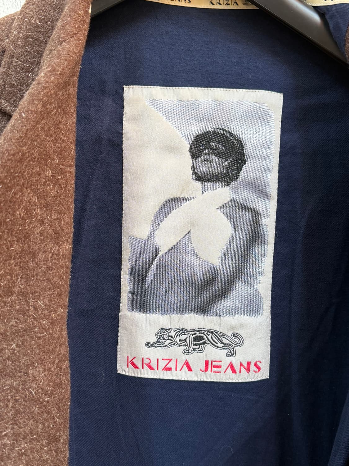 Krizia Jeans 라나 울 더블 하프 코트 40 상품이미지5