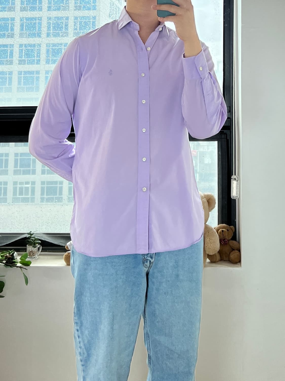 폴로 랄프로렌 보라 셔츠 105 정도 상품이미지8