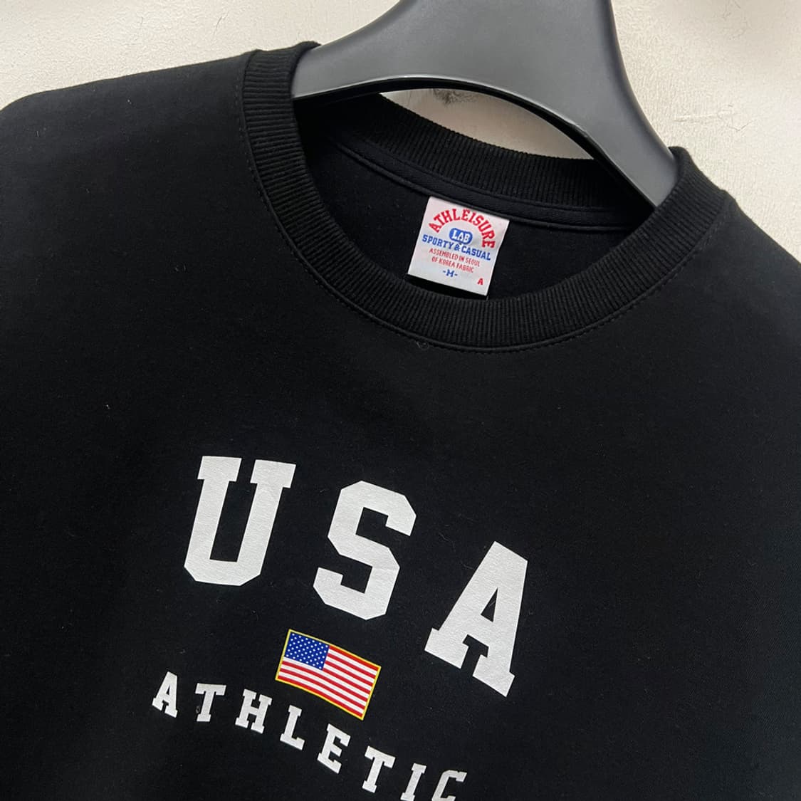 VTG ATHLEISURE USA 프린팅 오버핏 맨투맨 M 상품이미지3