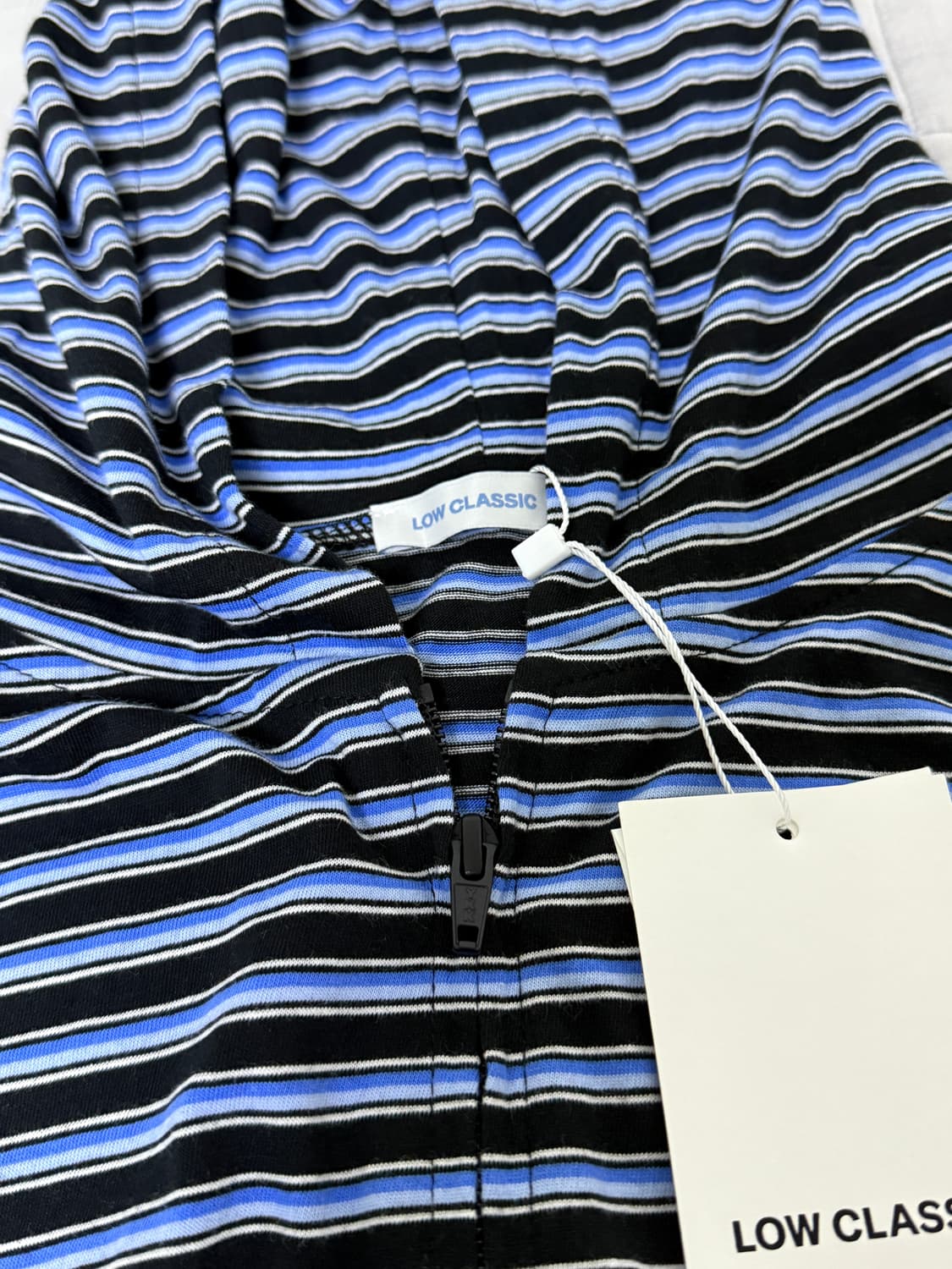 로우클래식 STRIPED ZIP-UP(택달림 상품이미지3