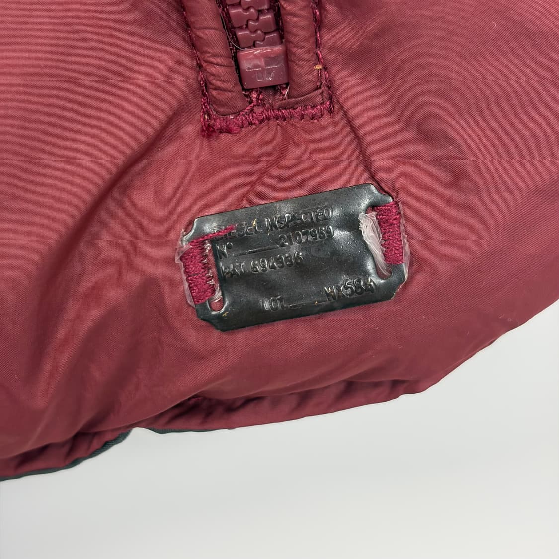 디젤 패턴 패딩 베스트 조끼 상품이미지5