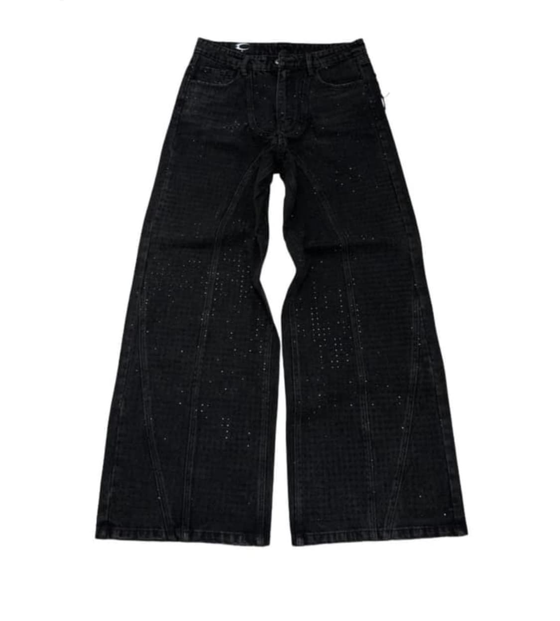 Cozy world wide rhine stone pants 상품이미지1