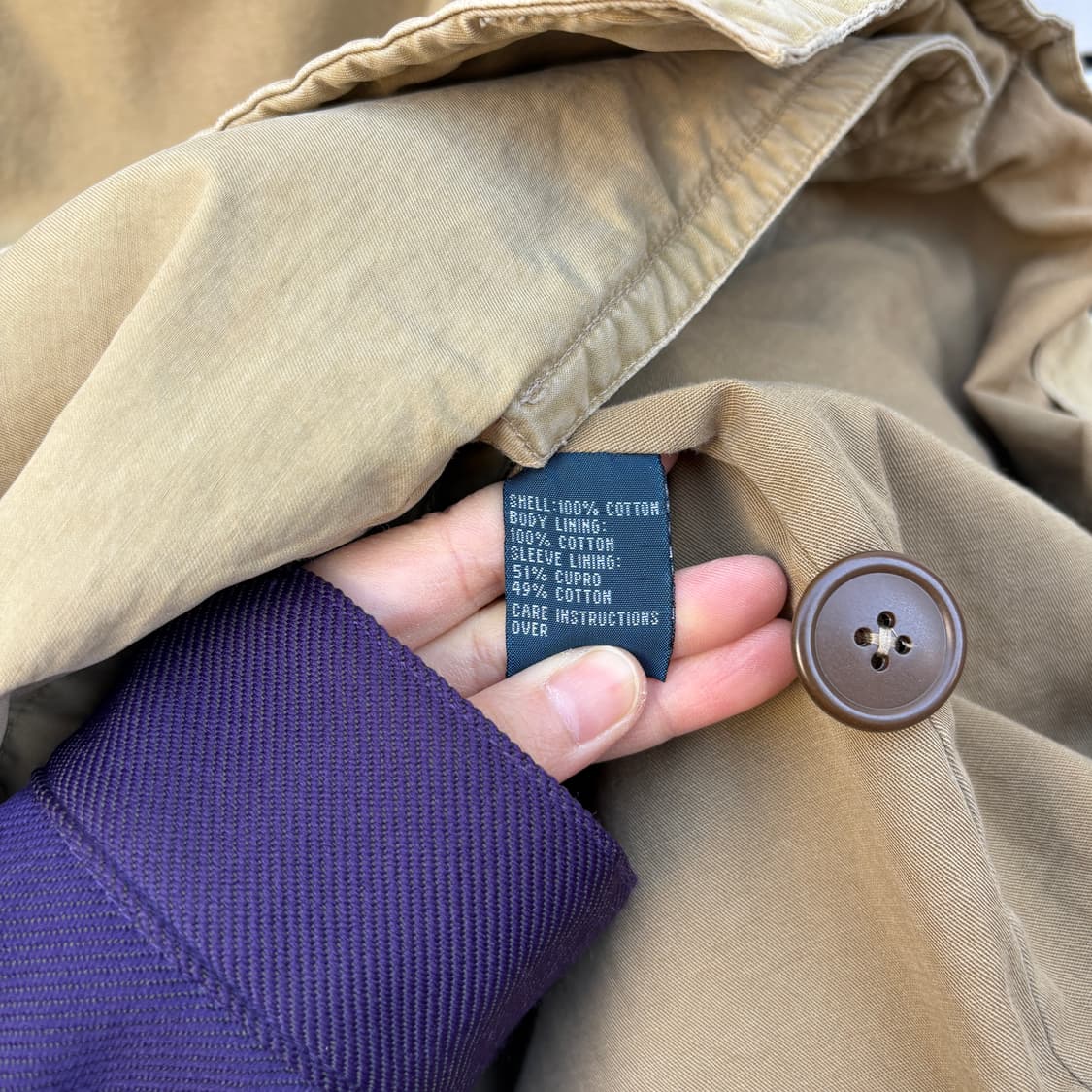 Polo 폴로 코튼 피코트 자켓 상품이미지10