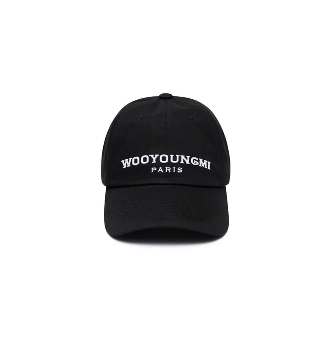 [OS] 우영미 블랙 엠브로이드 볼캡 상품이미지1