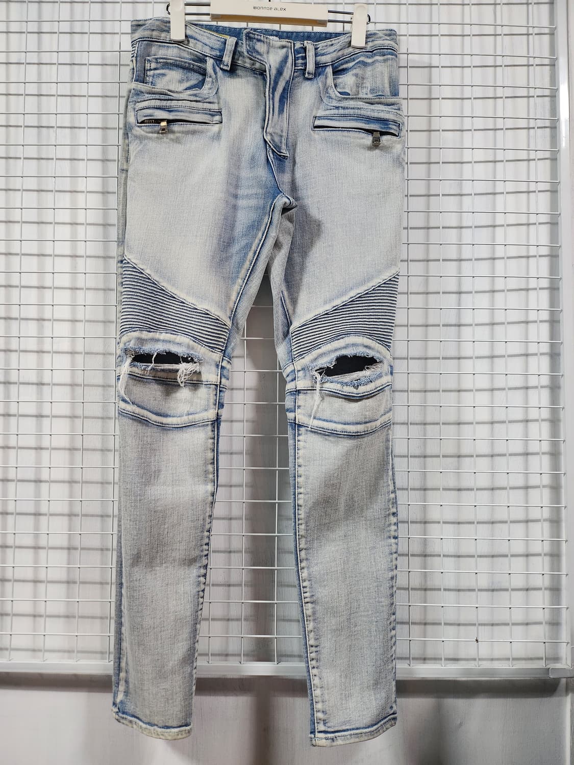 발망 바이커진  데님팬츠  상품이미지1