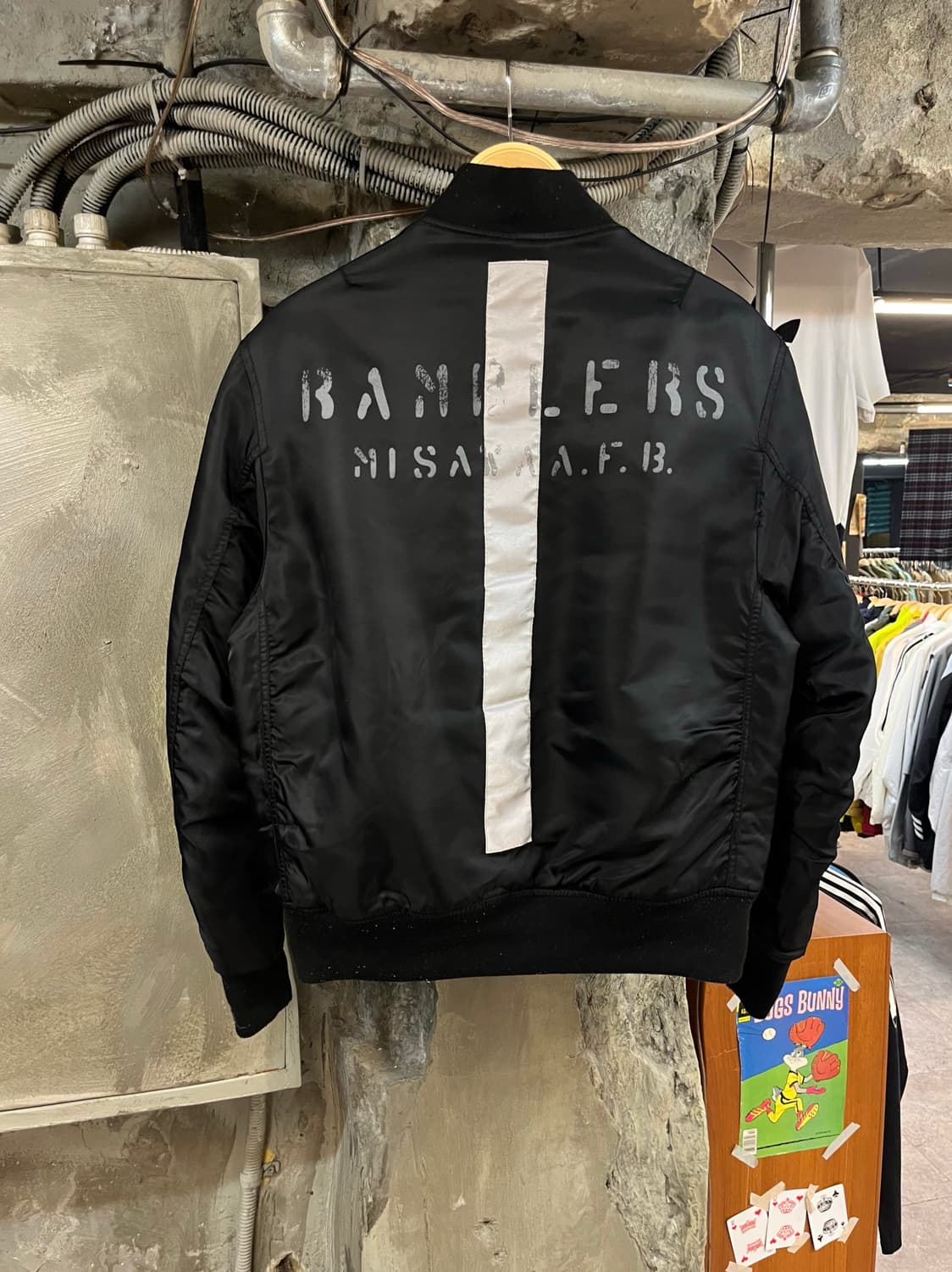 아스페시 ma1 항공점퍼 블랙 L #csz2481 상품이미지2