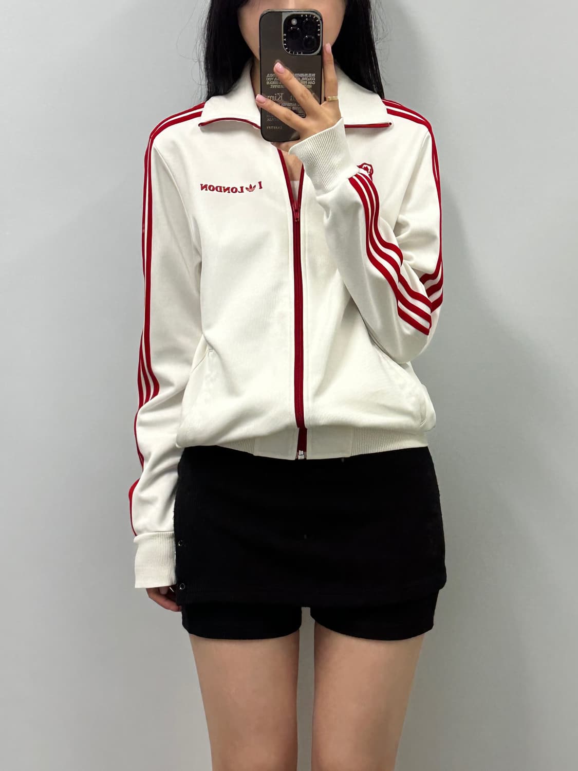 아디다스 런던 흰빨 트랙 져지  상품이미지1