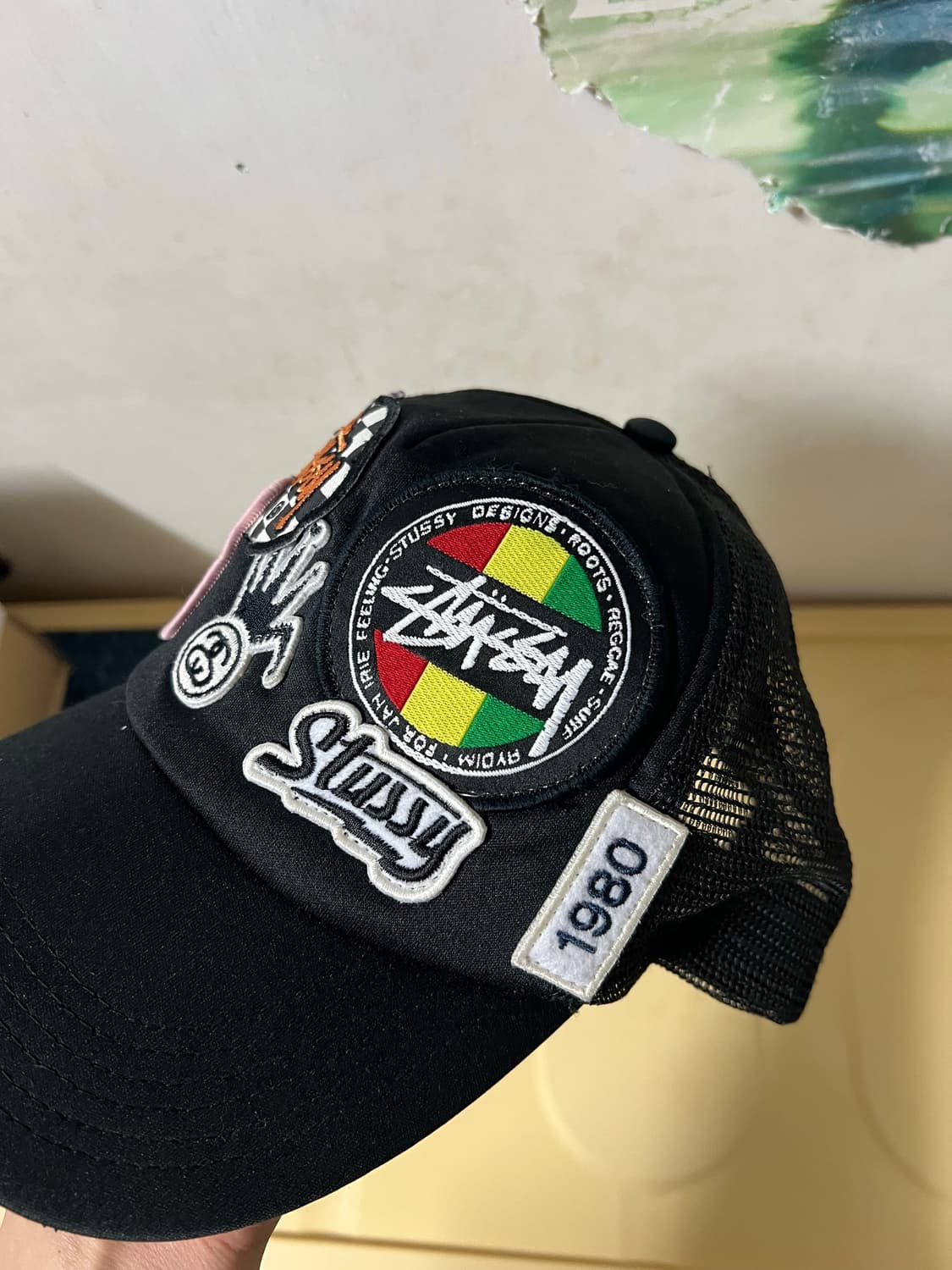 스투시 올드 패치 캡 상품이미지3