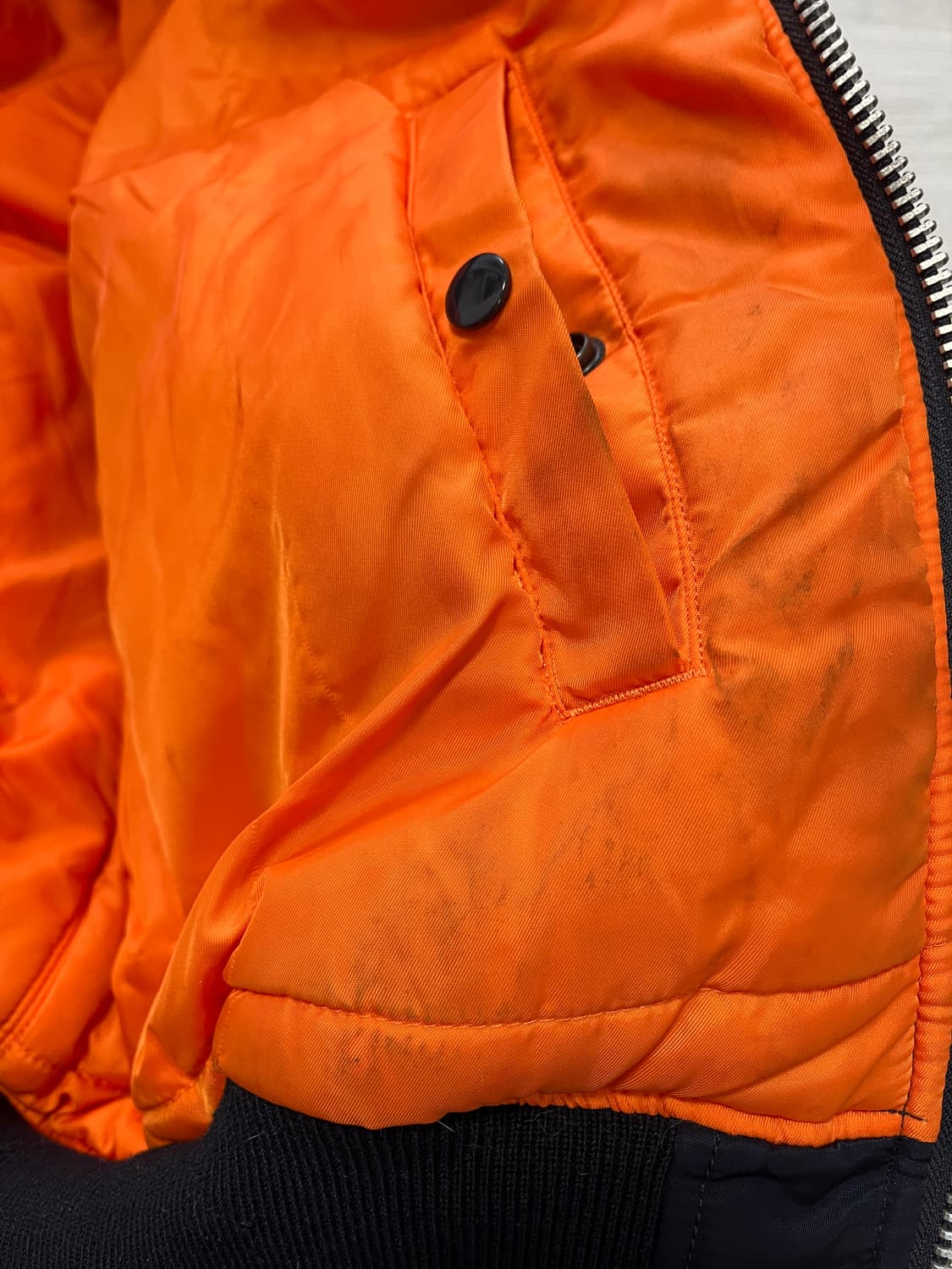 알파인더스트리 항공점퍼L-XL 상품이미지7