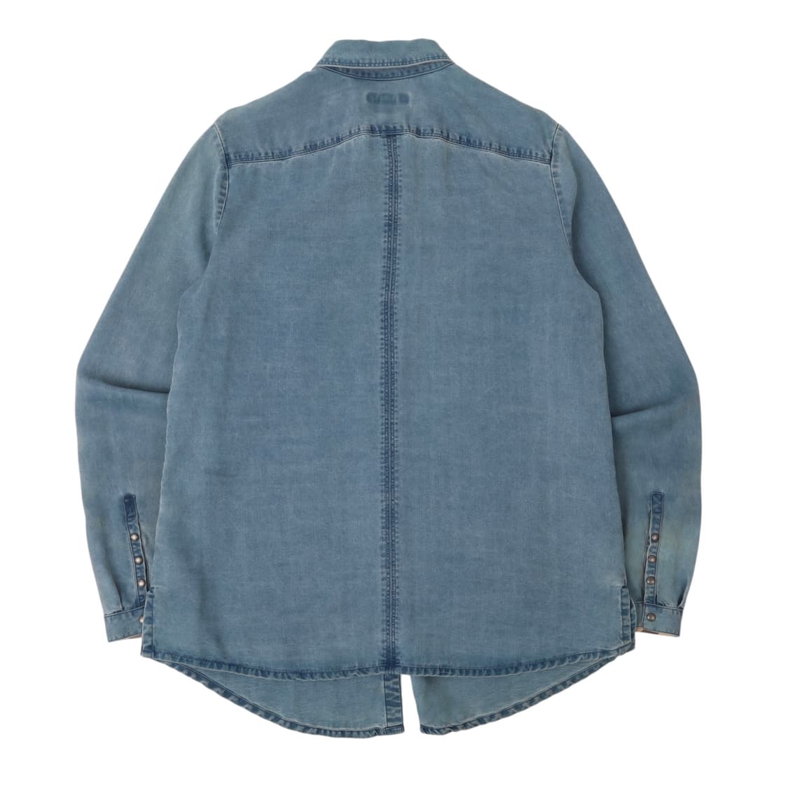 버버리 브릿 프론트포켓 셔링버튼 데님 셔츠 상품이미지5