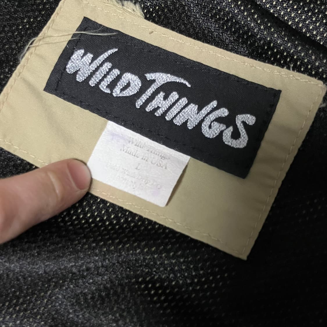 와일드띵 집업 점퍼 상품이미지5