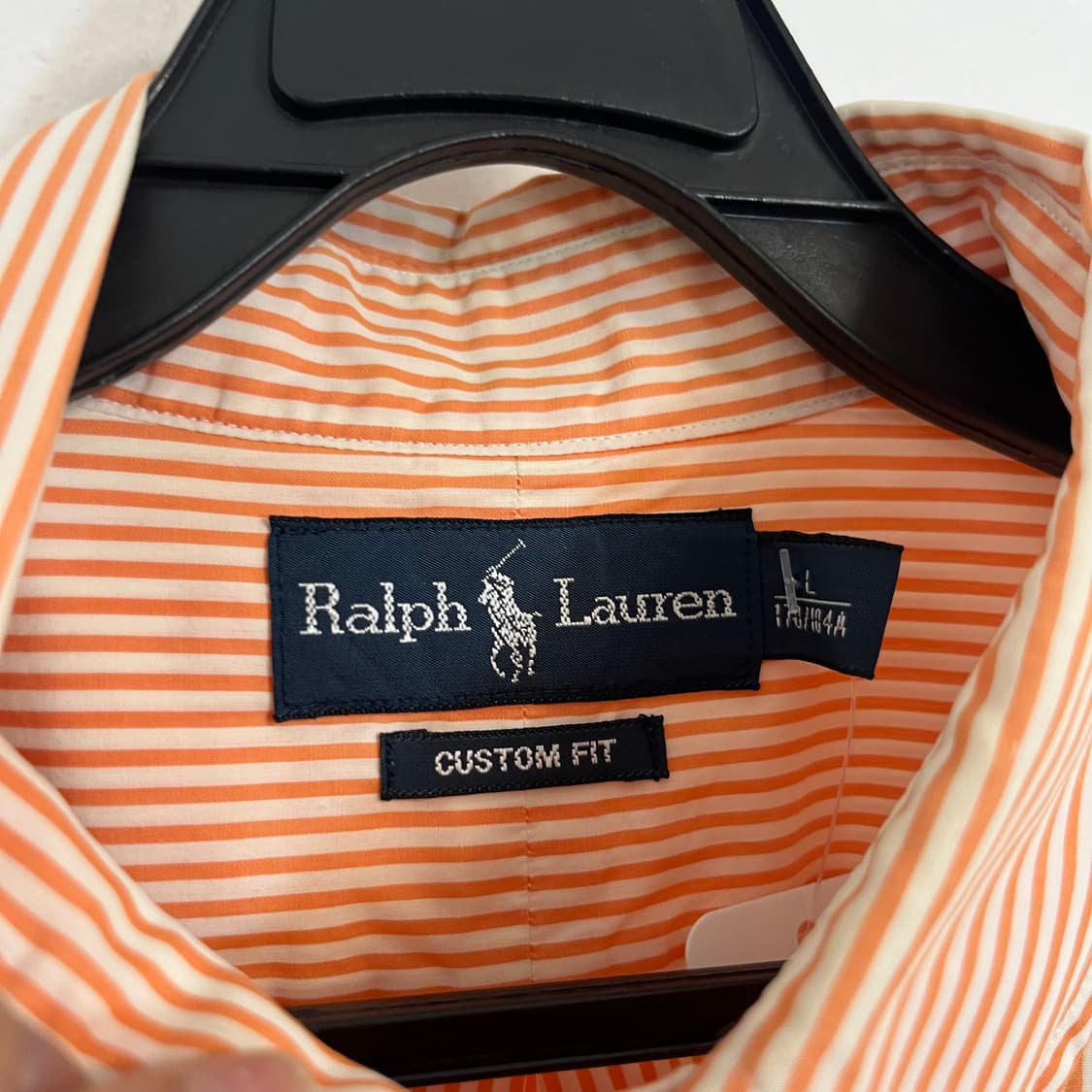 Polo orange stripe short sleeves shirts 상품이미지5