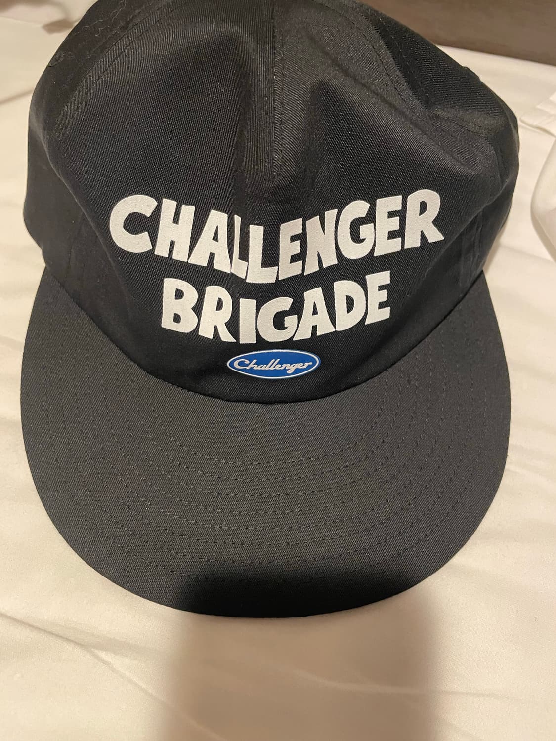 챌린저(challenger) 브리게이드 블랙 캡 모자 상품이미지1