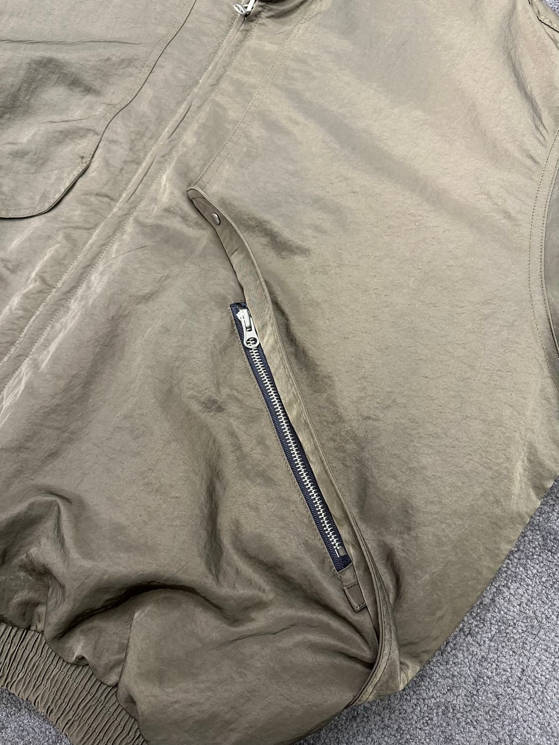 IEV 봄버 자켓 M 카키 상품이미지3