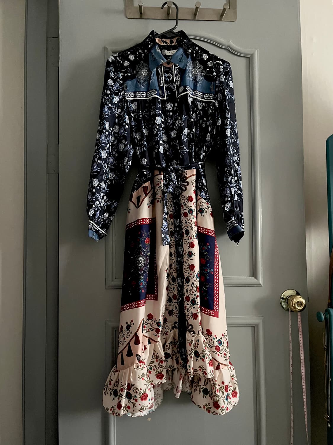 산드로 린 실크 원피스 38사이즈 상품이미지1