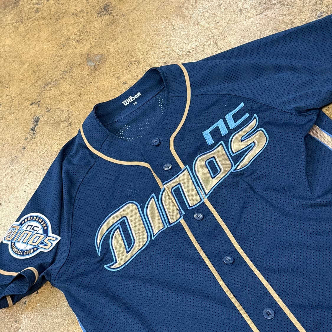 [95] NC 다이노스 어웨이 유니폼 47 지기 마킹 b10 상품이미지1