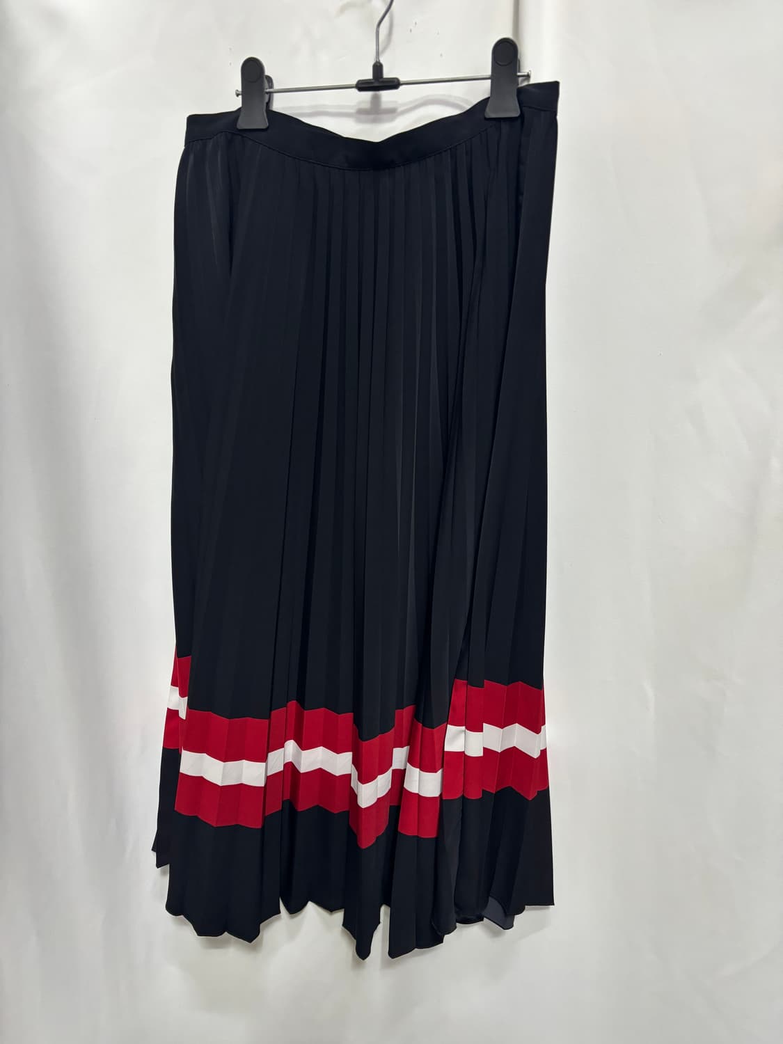 자라(ZARA)배색 플리츠 스커트 S 상품이미지4