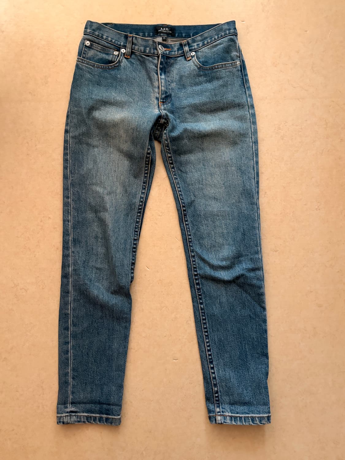 A.P.C. 아페쎄 Jean Etroit Court 중청 데님 (25사이 상품이미지1