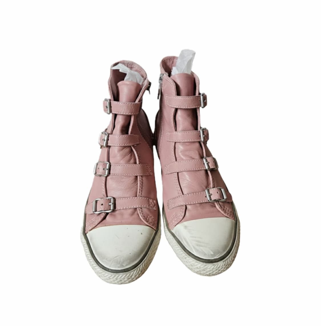 Ash 아쉬 핑크 가죽 하이탑 스니커즈 40 상품이미지1