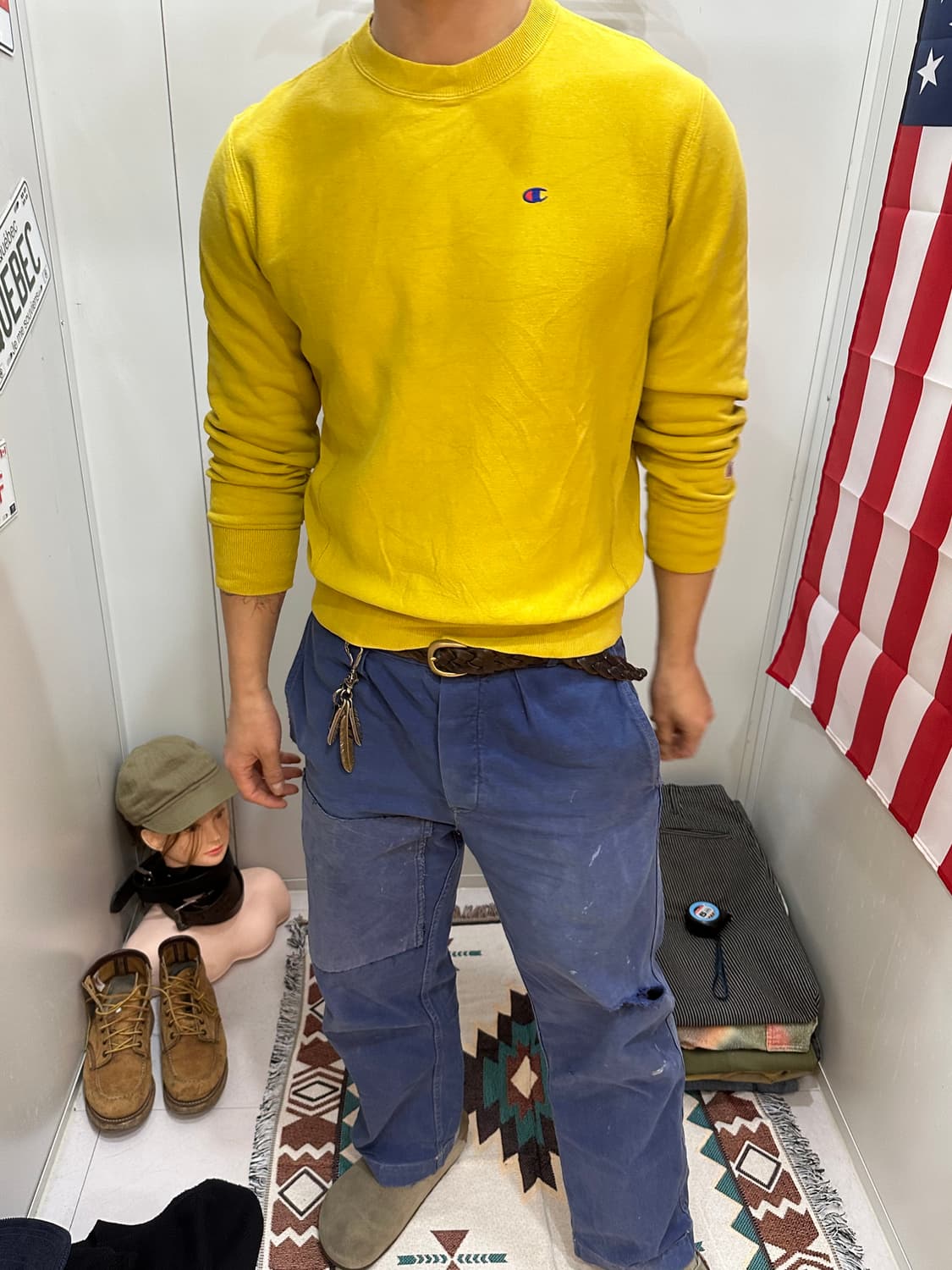 70s champion 복각 챔피온 리버스위브 스웻셔츠 맨투맨 상품이미지5