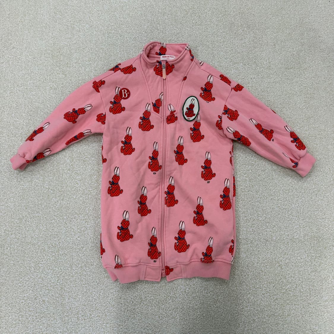 120 베베드피노 올오버 도트버니원피스 0127T1 상품이미지1