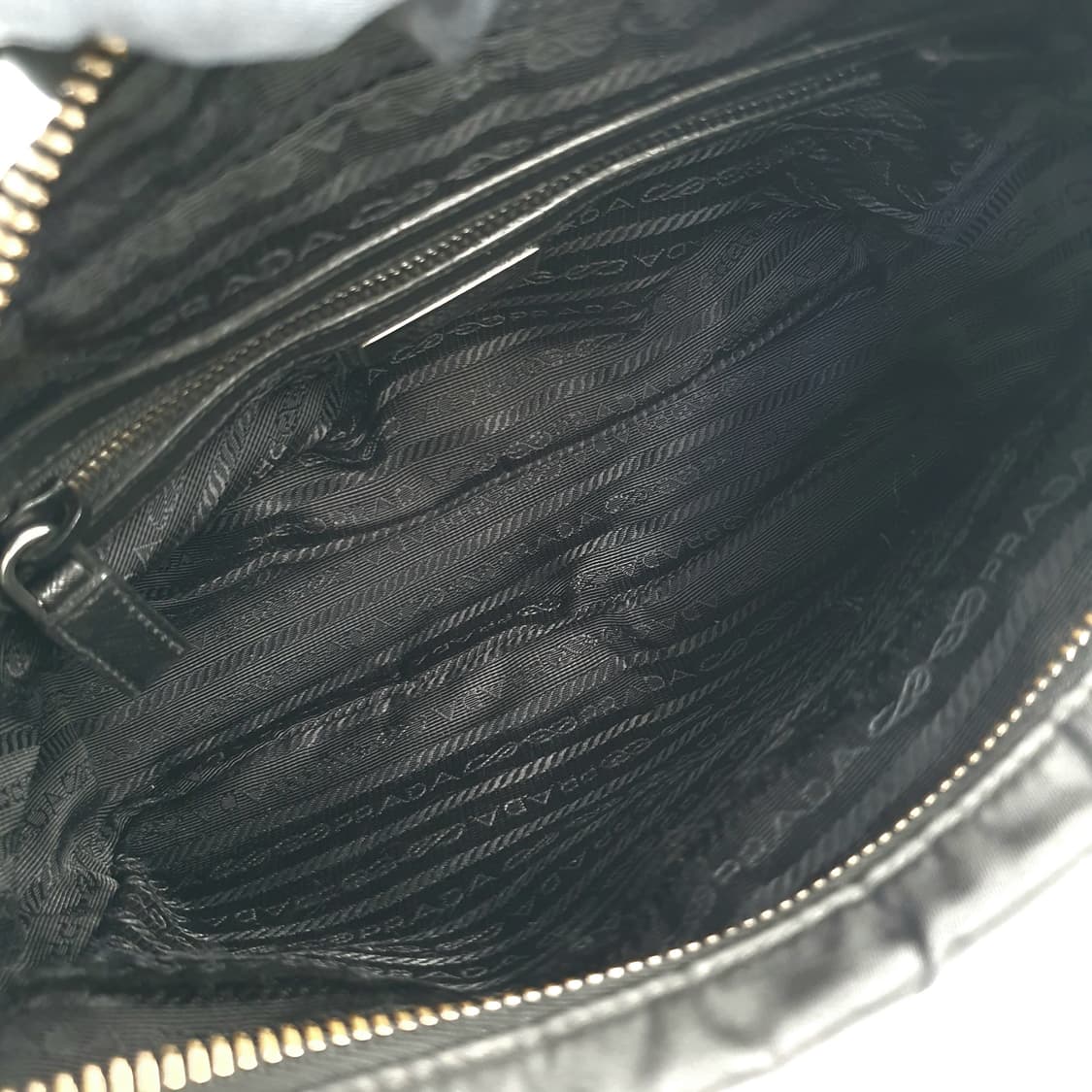 프라다 리나일론 사피아노 블랙 숄더백 크로스백 2VH048 상품이미지10