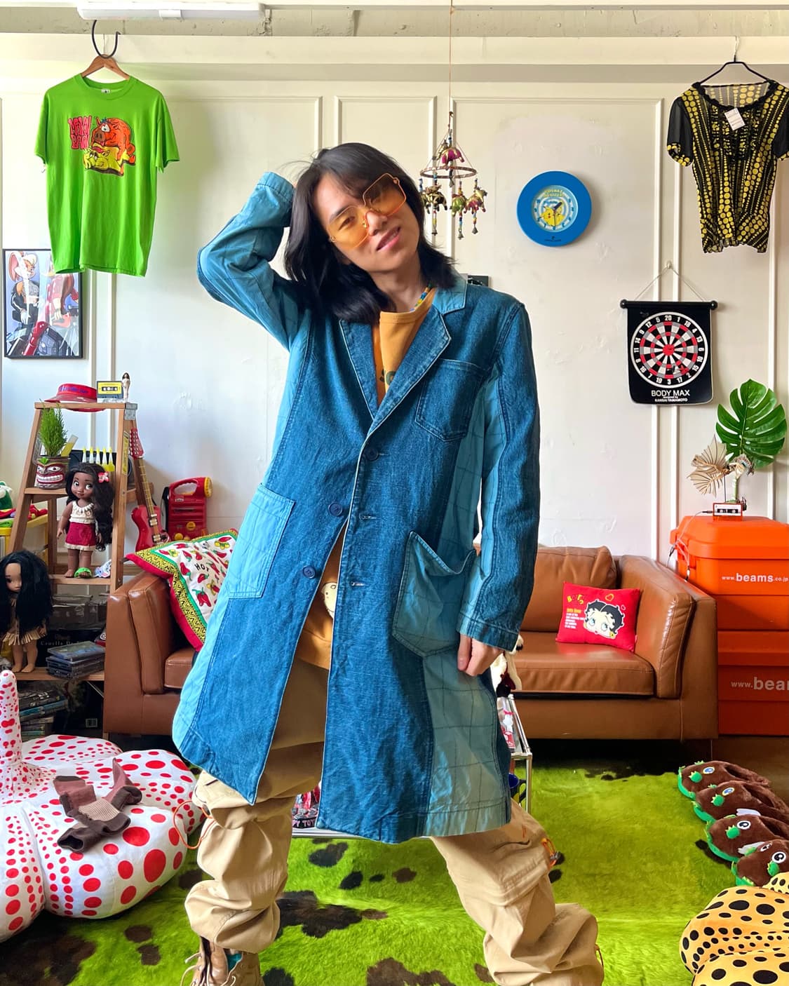 Ne-net by Issey Miyake Denim Coat 상품이미지2