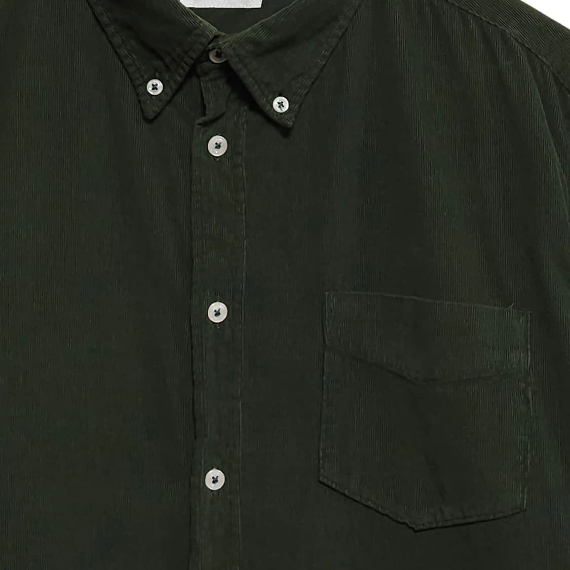 XL)Universal Works 유니버셜 웍스 코듀로이 셔츠 카키 상품이미지2