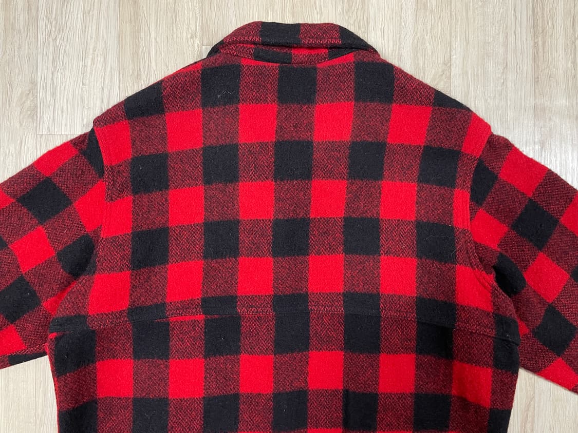 105) 70's 카부스 체크 더블매키노 자켓(미국제)RRL&LVC&폴로 상품이미지8