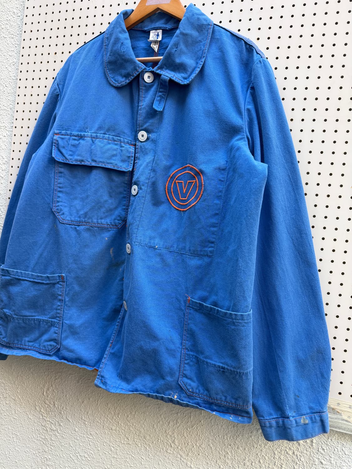 OLD EURO VINTAGE ORANGE STITCH 프렌치워크자켓 상품이미지5
